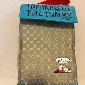 Snoopy Lunch Box and Bag